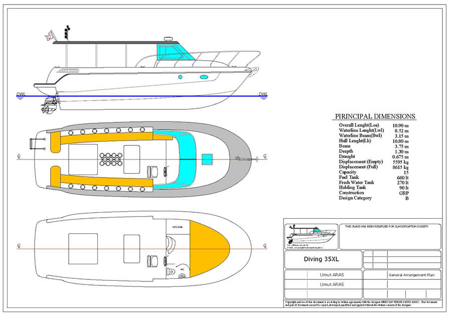 Diving 35XL view 3