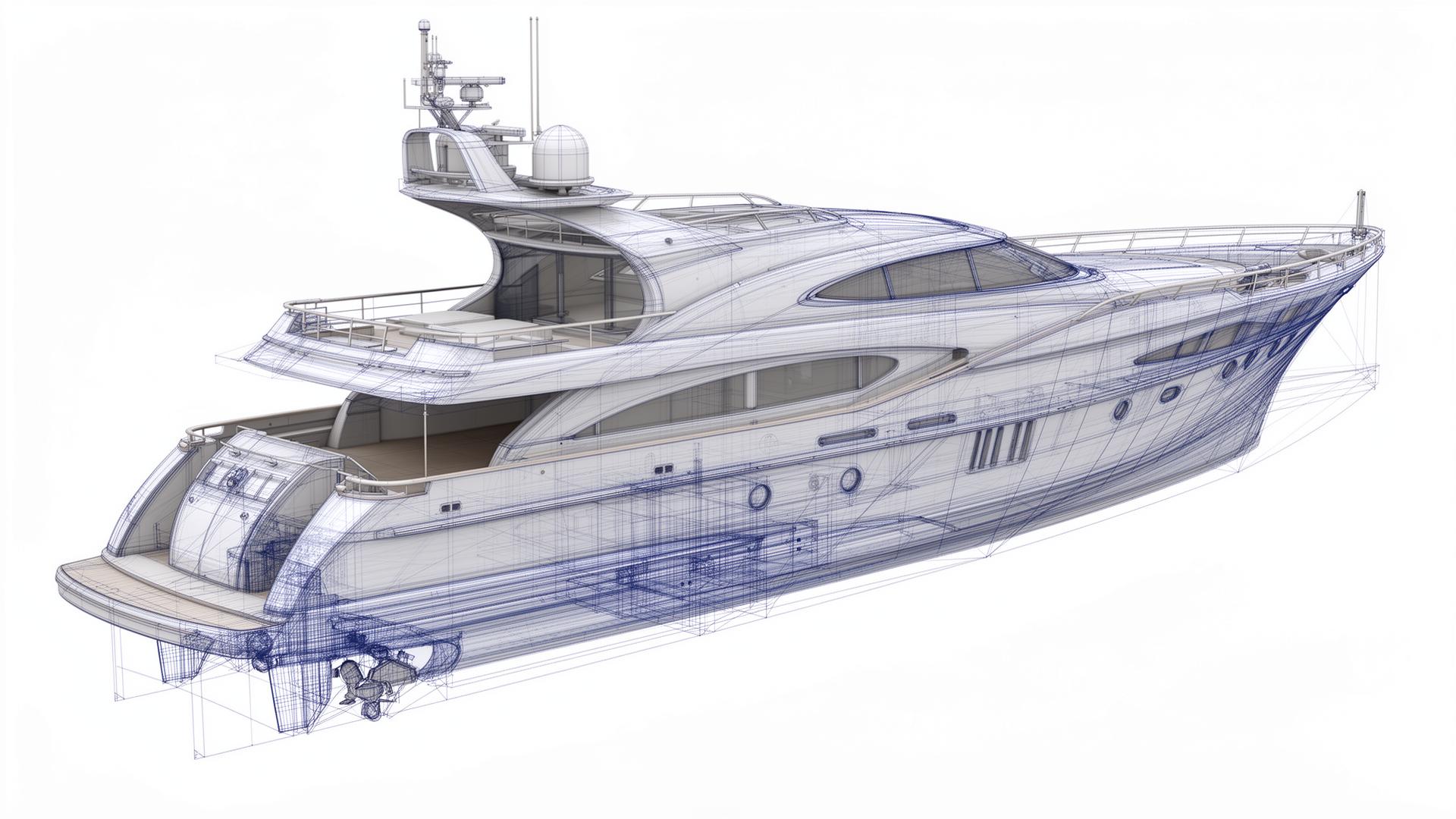 Marine engineering — technical drawings and calculations