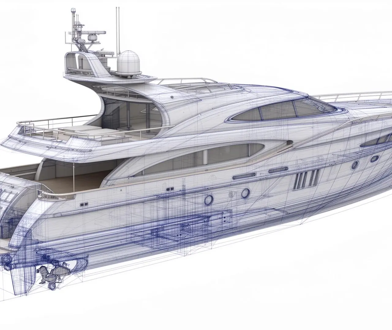 Marine engineering — technical drawings and calculations