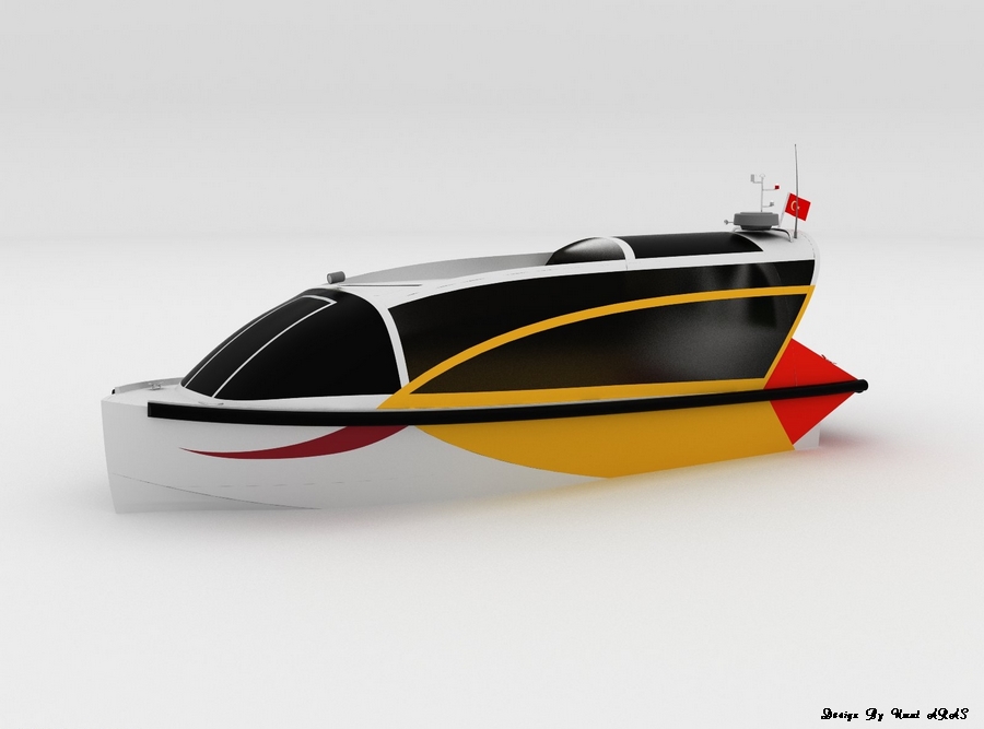 Shuttle 33 - Passenger boat design