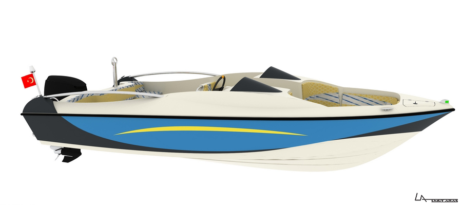 Ski 19 - Water Sport boat design