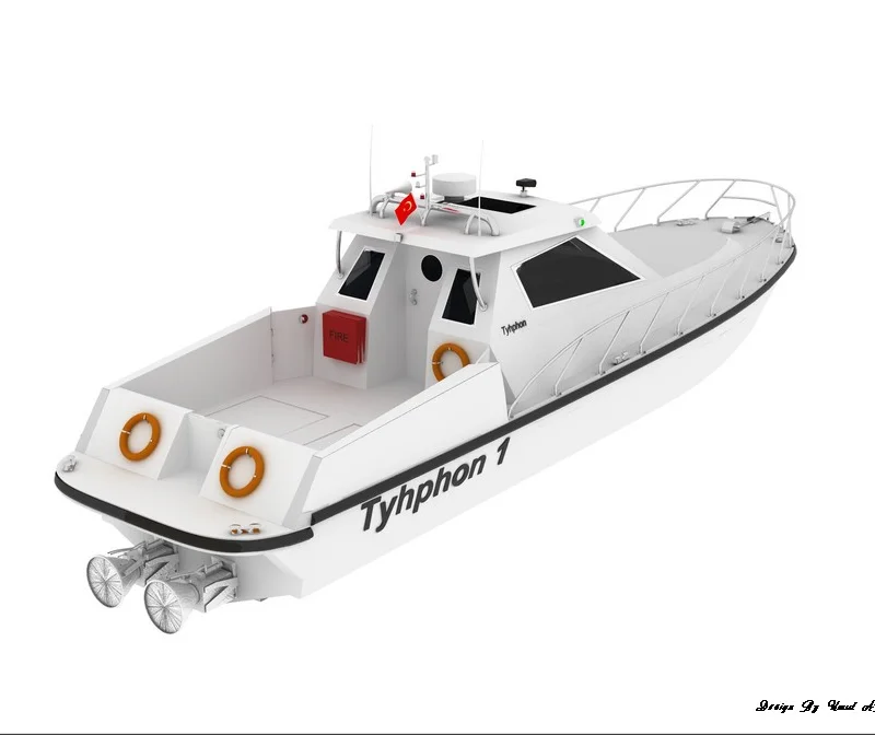 Thyphon 49 boat design by Umut Aras